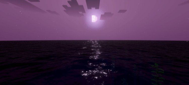 End Visual Dimension Texture Pack for Minecraft Bedrock