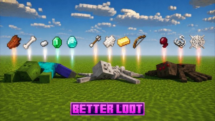 Better Loot Addon MCPE: Themed Mob Drops & More Variety