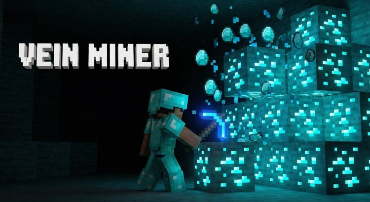 Real Vein Ore + Auto Smelt: Best MCPE Addon 2026