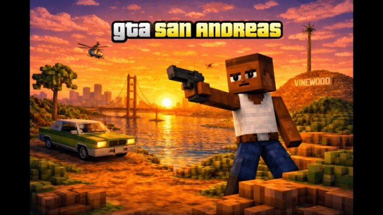 GTA San Craft: Best MCPE Addon Brings San Andreas to Minecraft