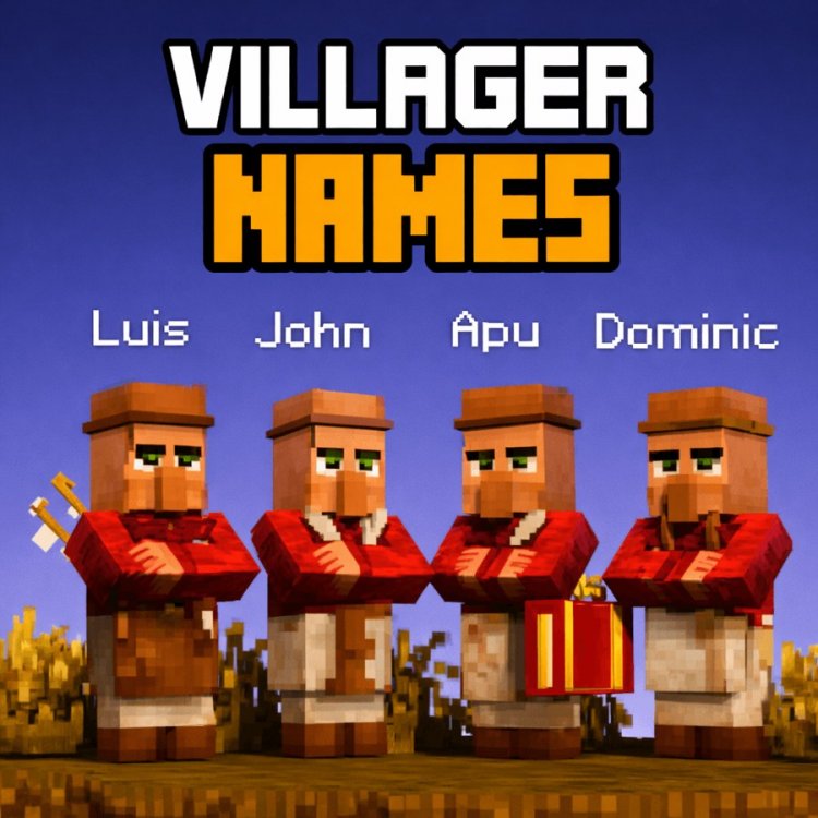 Villagers Name: 300+ Cultural Names for Bedrock