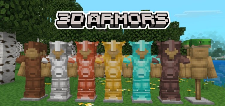 3D Armor Texture Pack MCPE: Better 3D Armors Review