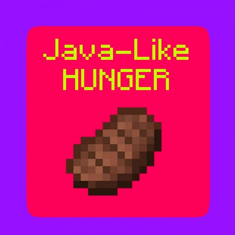 Java-Like Hunger Addon: Best MCPE Addons 2026
