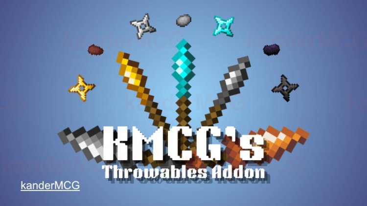 KMCG's Throwables: Best MCPE Addon for Combat 2026
