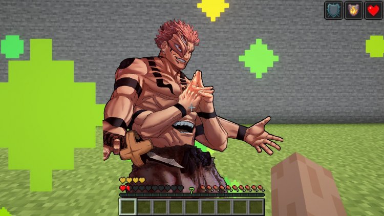 True Form Sukuna Totem Texture Pack for Minecraft