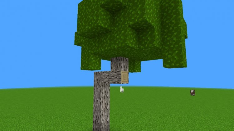 Better Birch Log Texture Pack: Modern Wood Details for MCPE