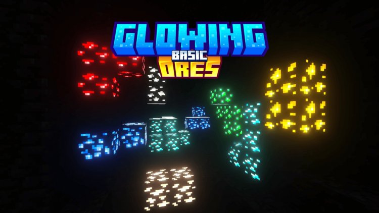 Glowing ores shaders for Minecraft Bedrock: the complete guide