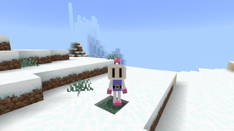 Bomberman 4D Skin for Minecraft Bedrock
