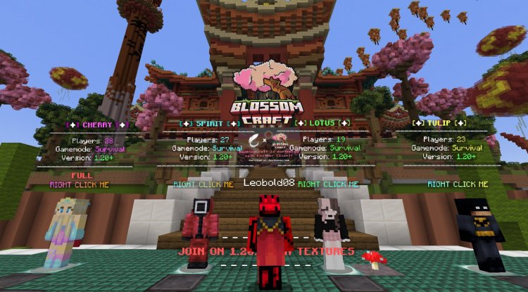 BlossomCraft Minecraft server