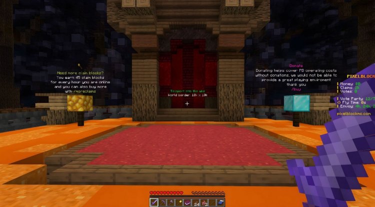 PixelBlock Minecraft server